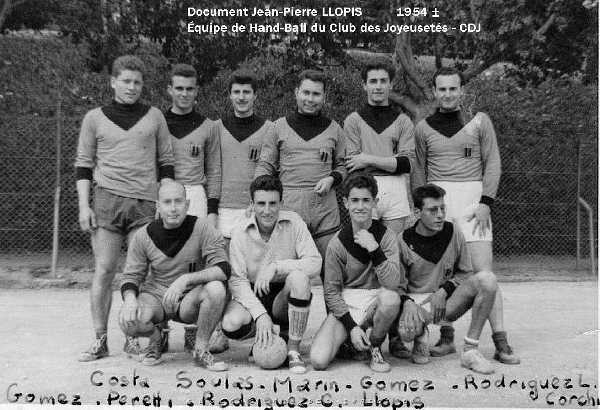 Oran- SDV- 5015- L'EQUIPE DE HAND BALL DU C.D.J. 15.04.56.jpg